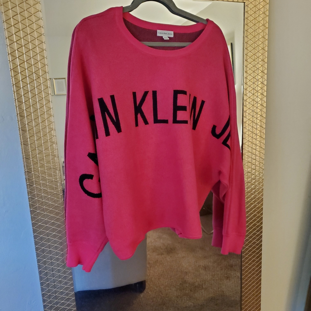 Calvin Klein Vibrant Pink Pullover